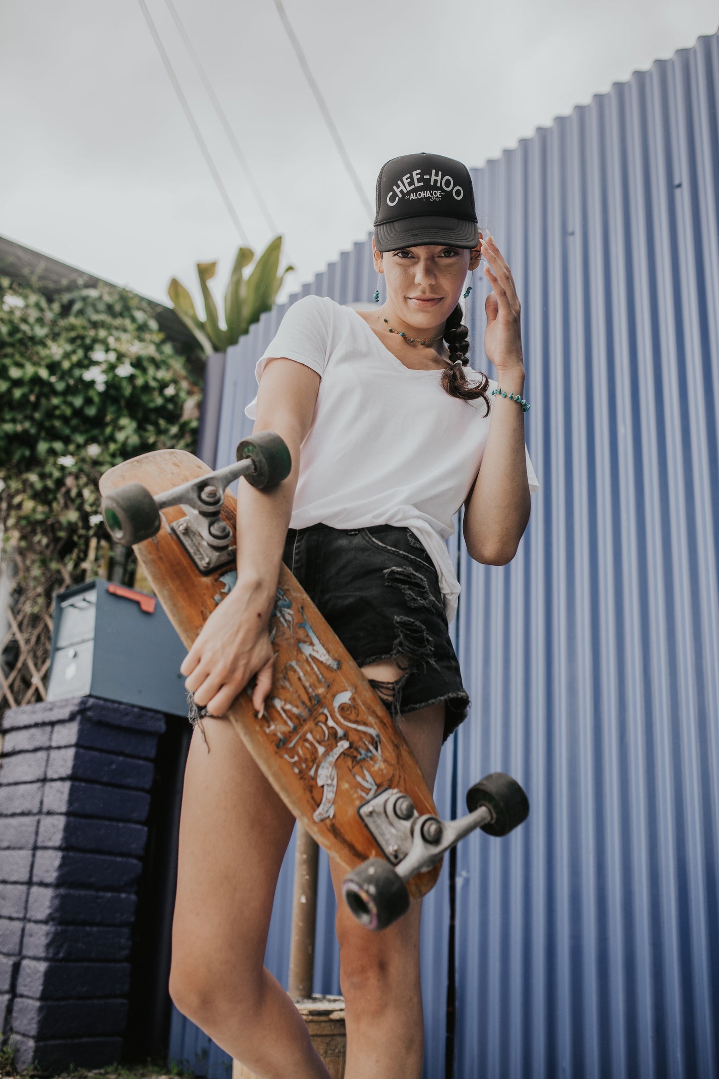 Chee-Hoo Trucker Hat by Aloha ‘Oe Designs