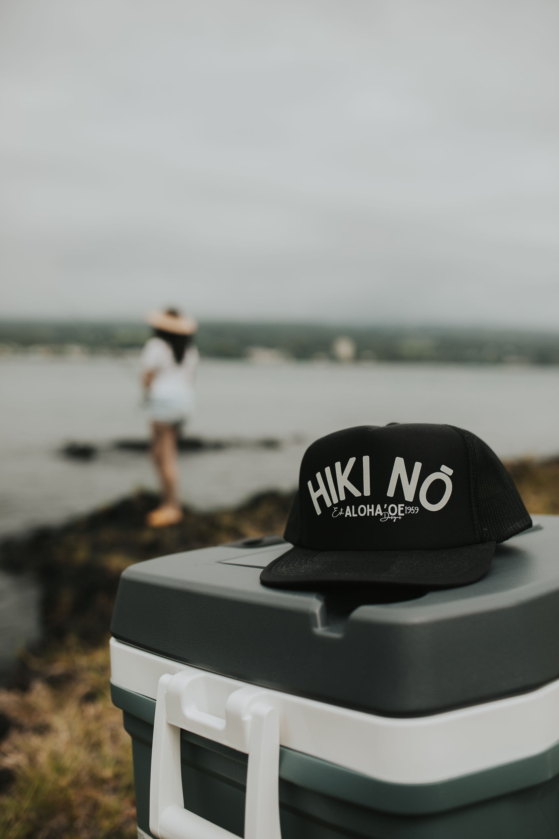 HIKI NŌ Trucker Hat by Aloha ‘Oe Designs - Main Image