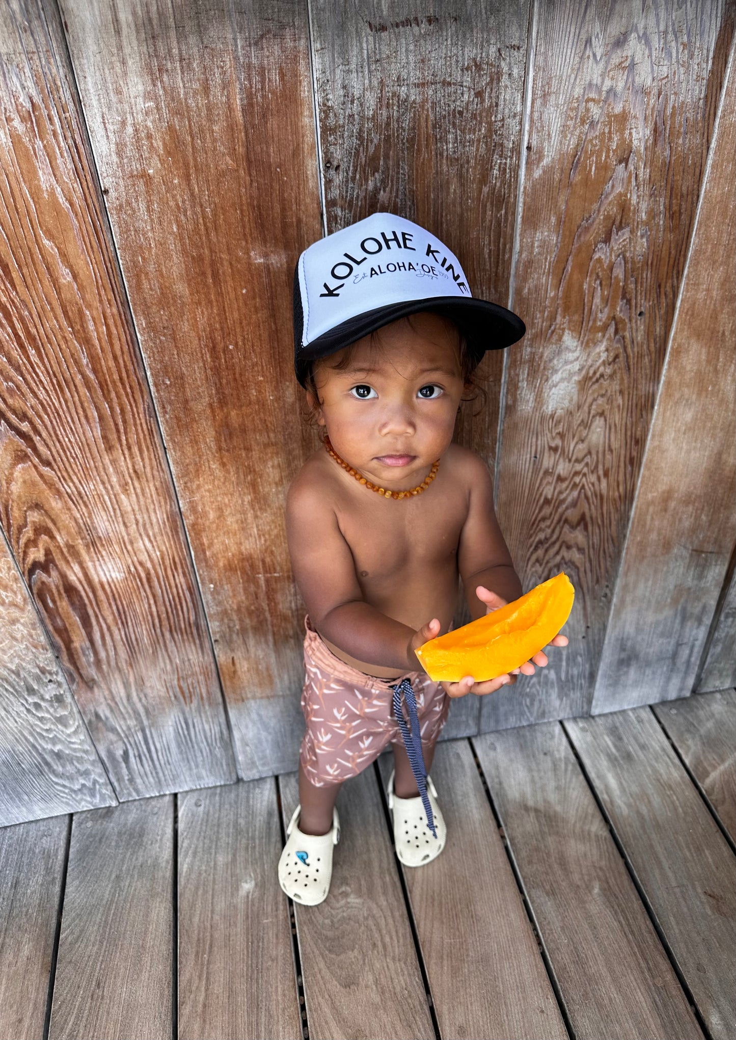 Keiki Kolohe Kine trucker hat by Aloha ‘Oe Designs