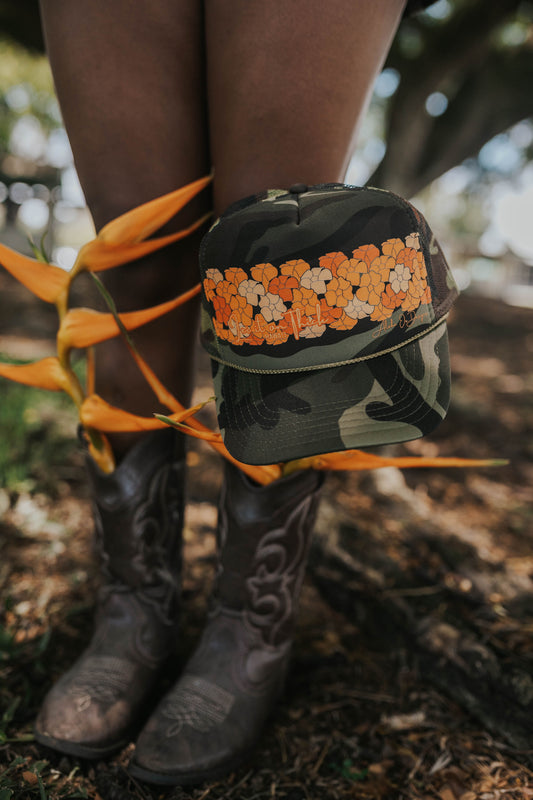Lei It on Thick Trucker Hat
