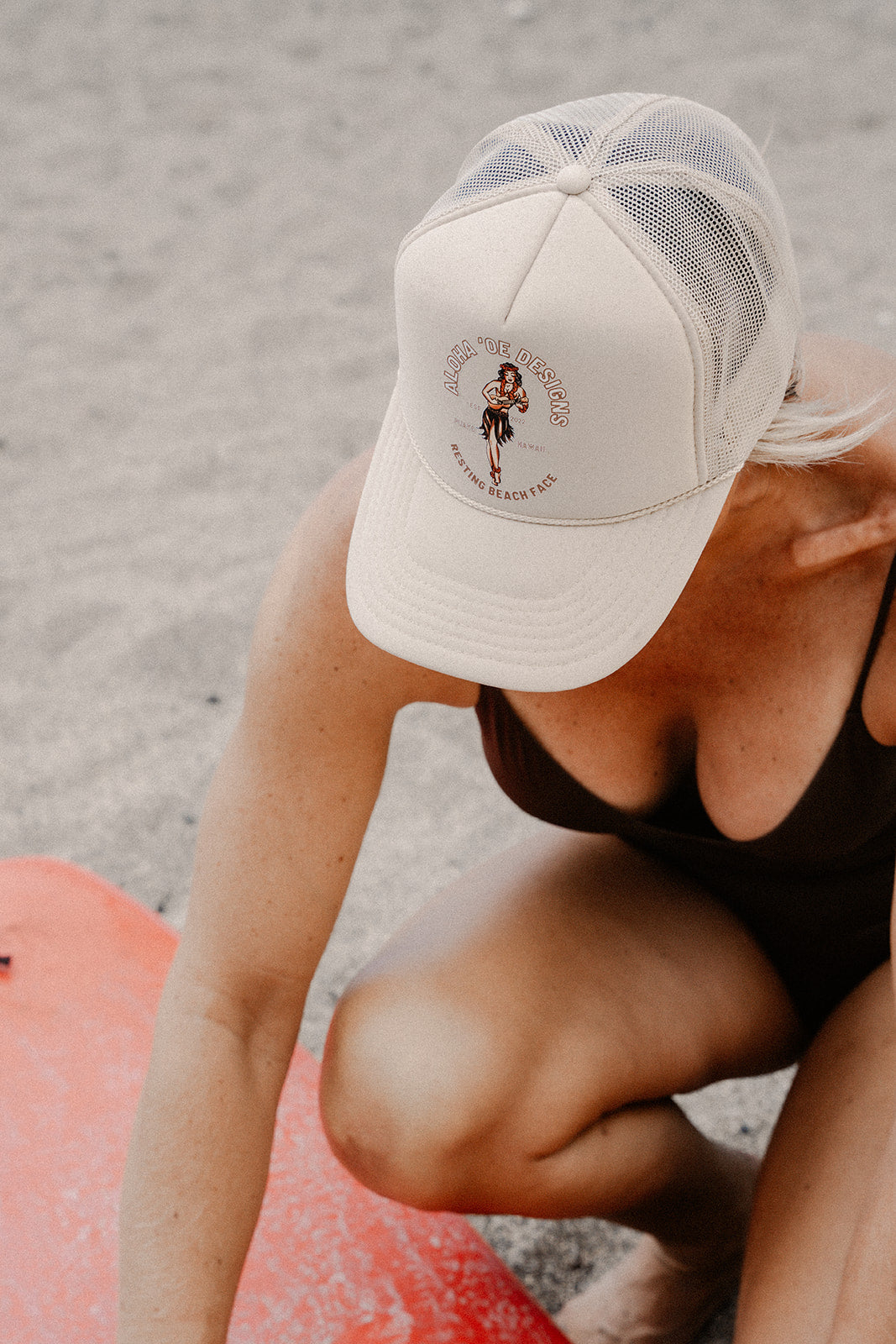 Aloha ‘Oe Resting Beach Face