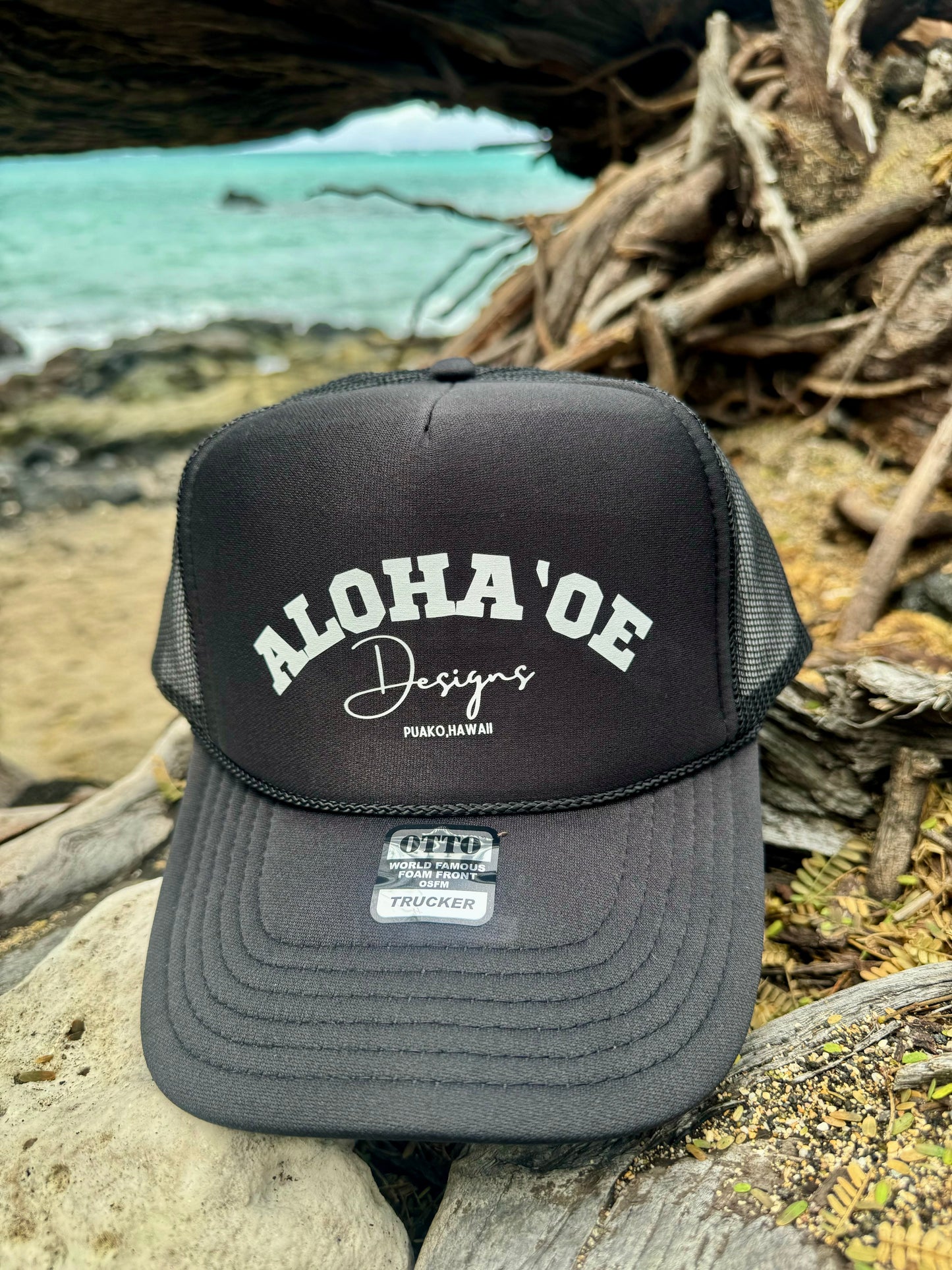 Aloha ‘Oe Designs Puako, Hawaii Trucker Hat