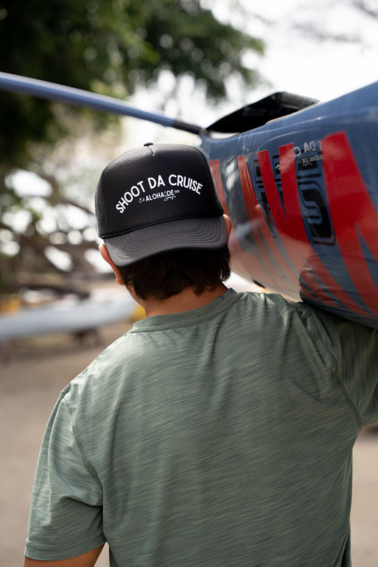 Shoot Da Cruise Trucker Hat by Aloha ‘Oe Designs