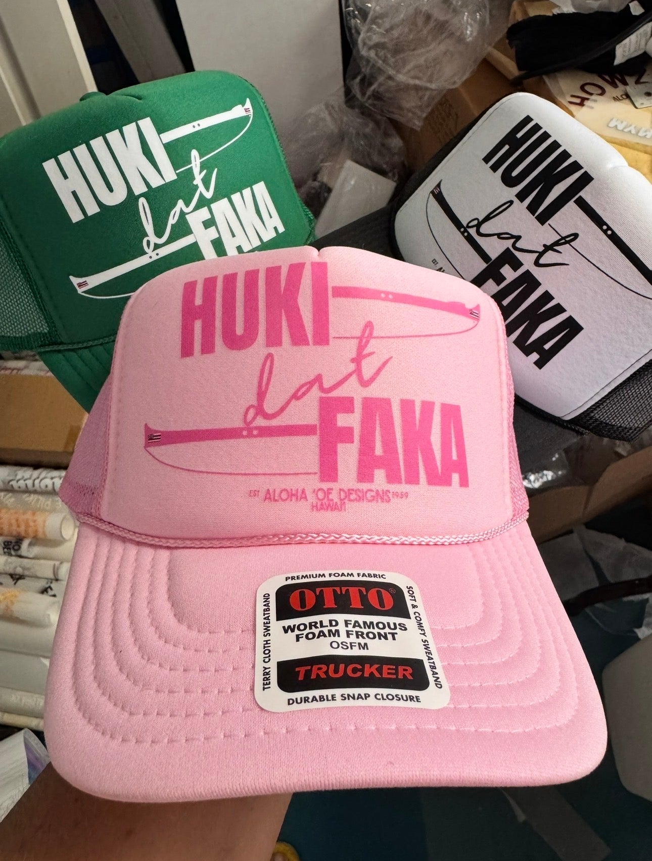Huki dat Faka Trucker Hat