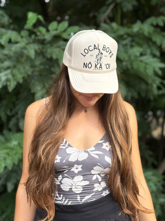 Local boys throw net