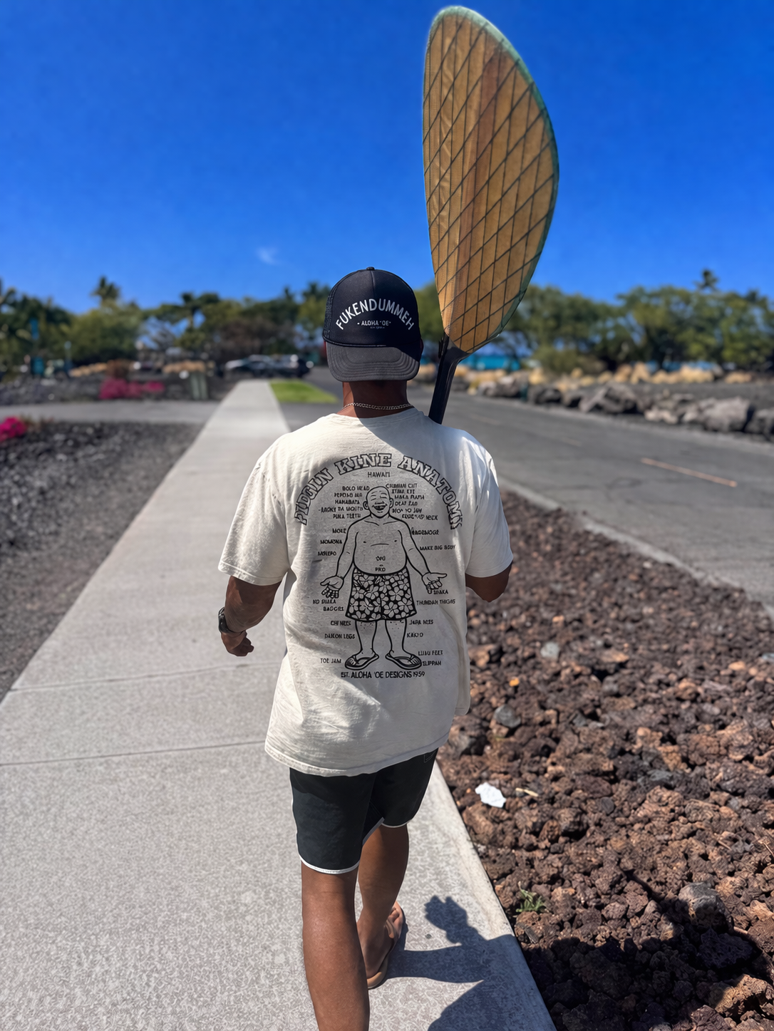 Pidgin Kine Anatomy Tshirt