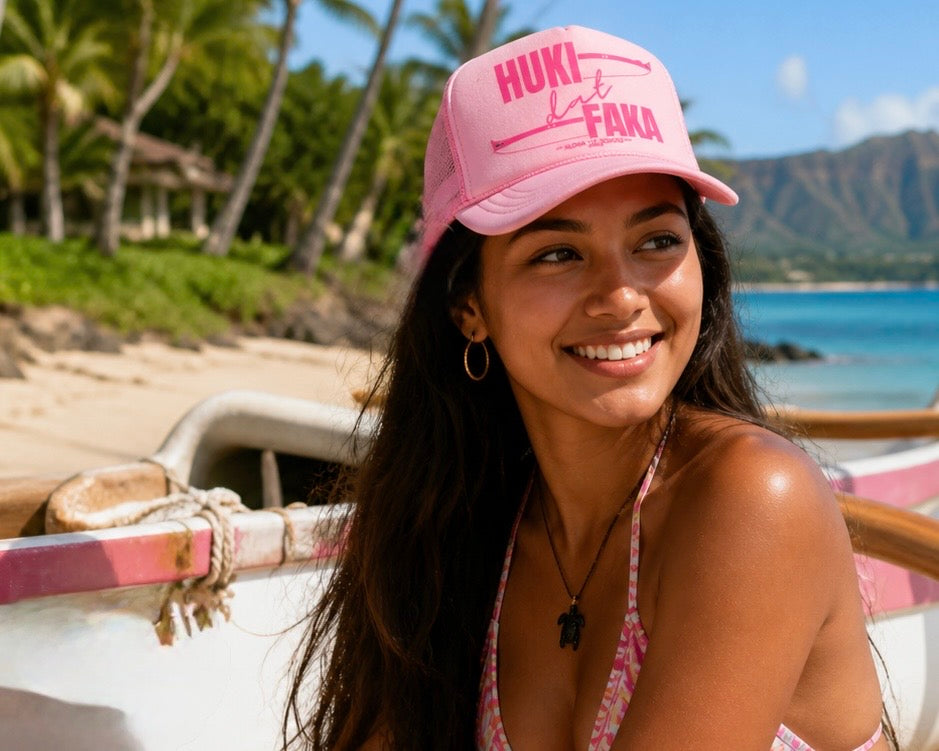Huki dat Faka Trucker Hat