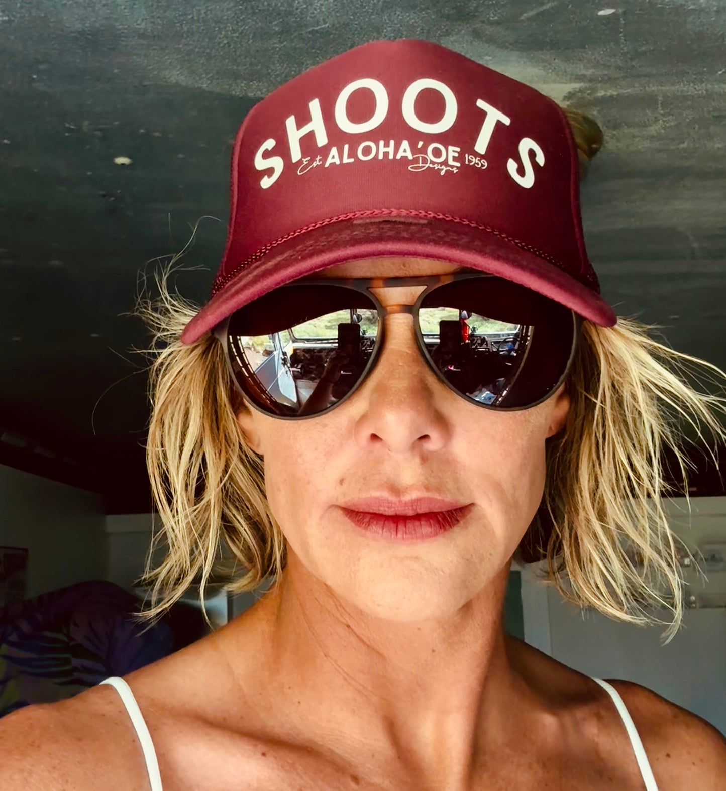 Shoots Trucker Hat by Aloha ‘Oe Designs