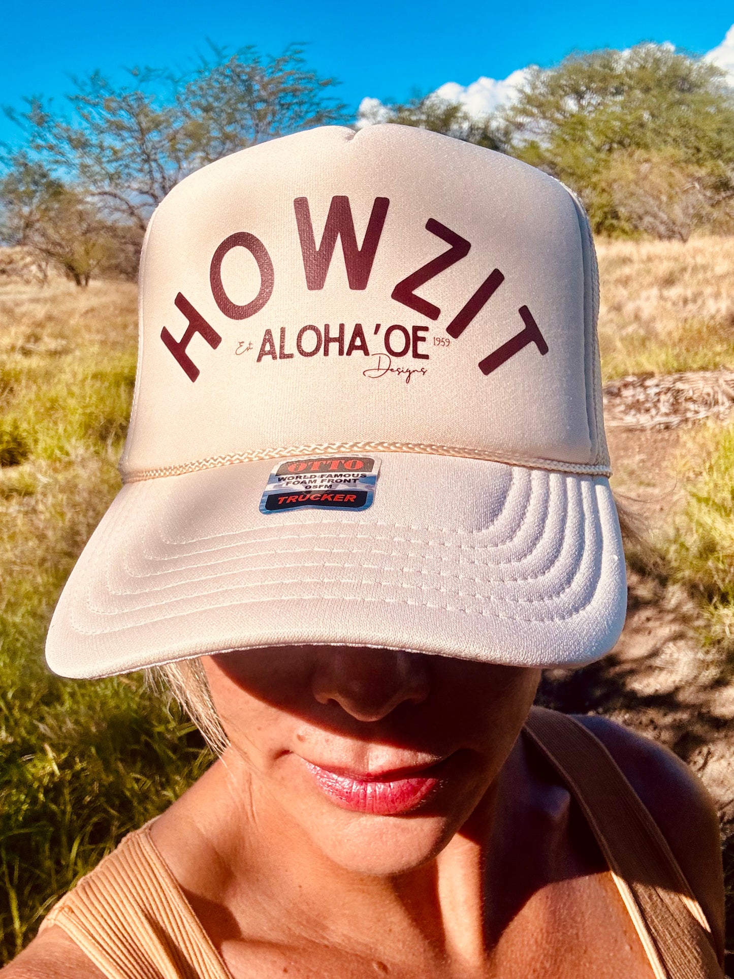 Howzit Aloha ‘Oe Trucker Hat