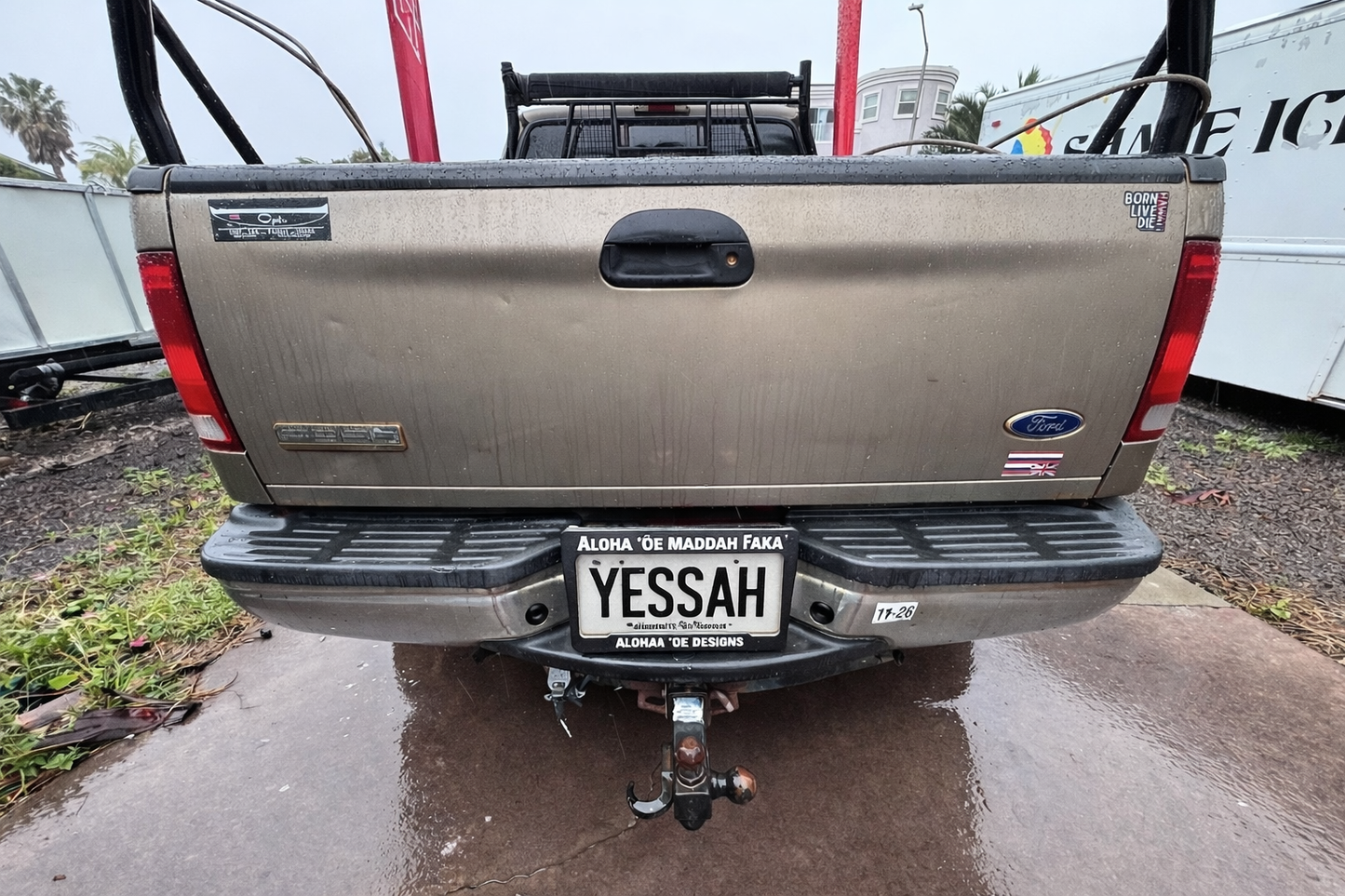Aloha ‘Oe Maddah Fakas License Plate Cover