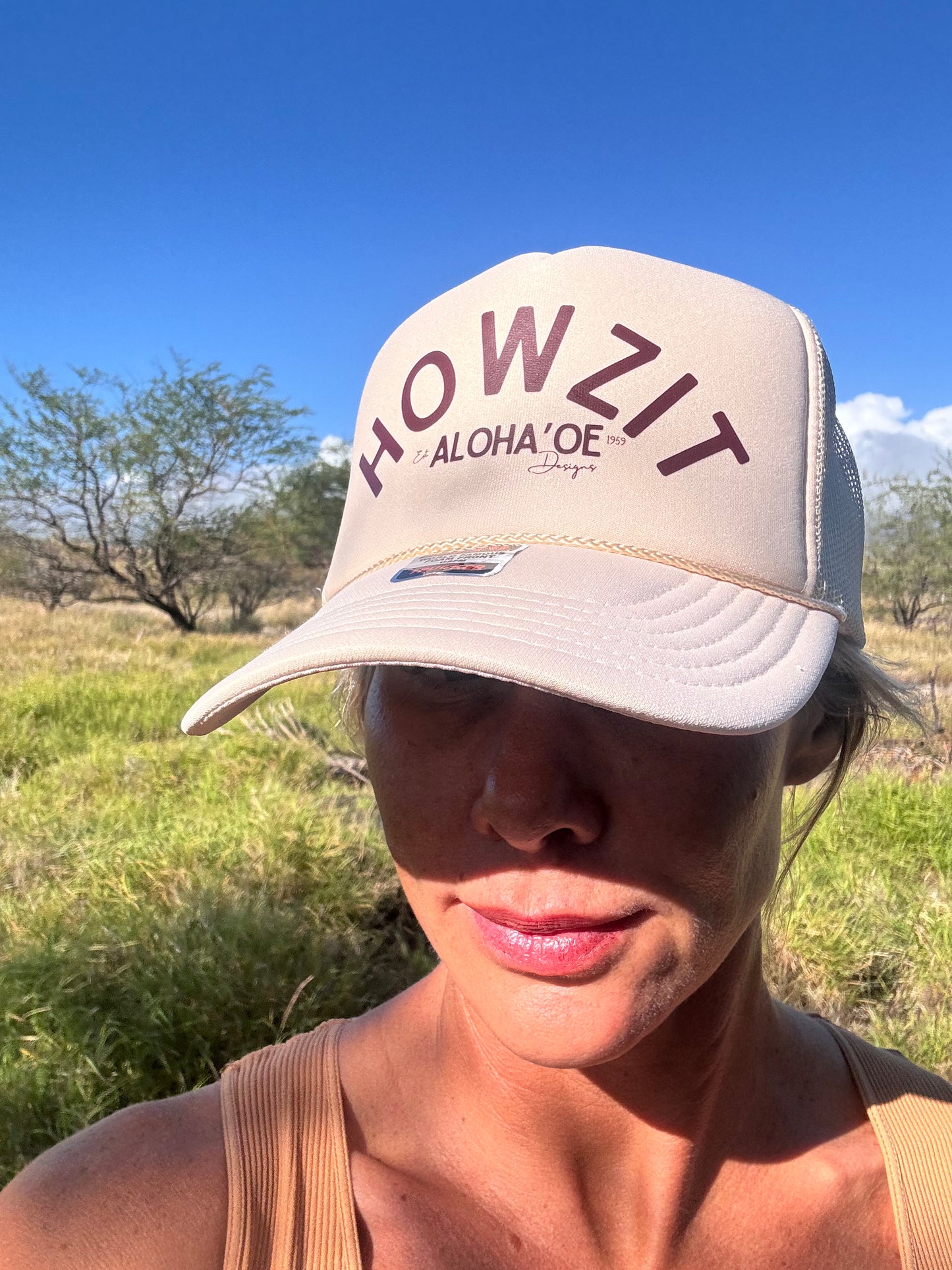 Howzit Aloha ‘Oe Trucker Hat