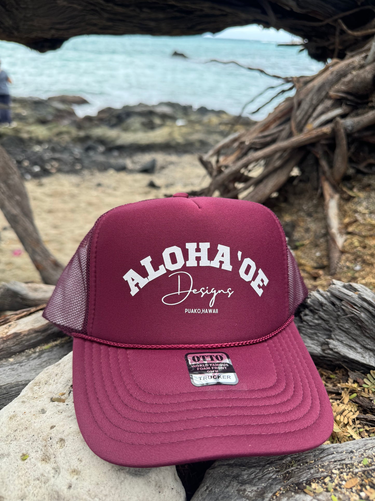 Aloha ‘Oe Designs Puako, Hawaii Trucker Hat